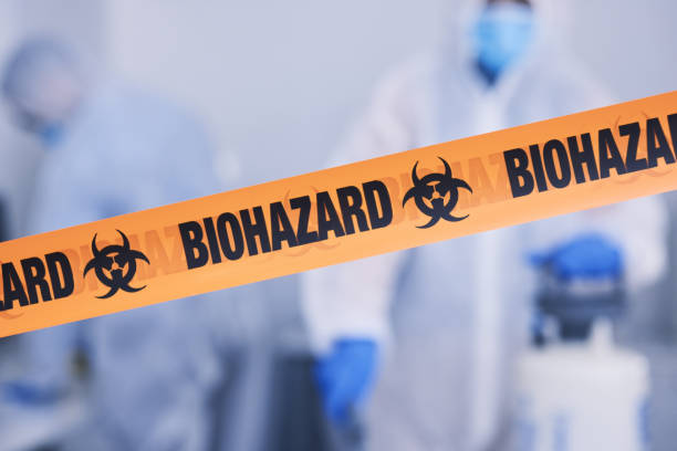 Professional Blood Cleanup technician working in Bristolville, OH